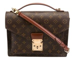 Louis Vuitton bag brown